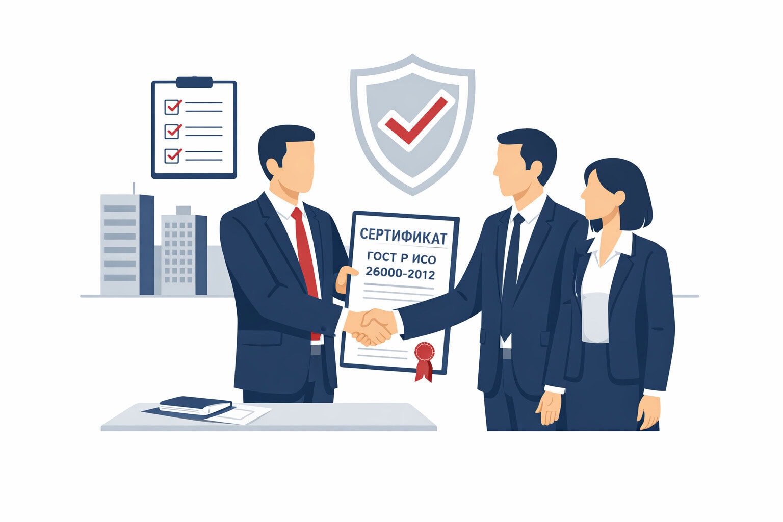 Порядок оформления сертификата ГОСТ Р ИСО 26000-2012 в Алуште