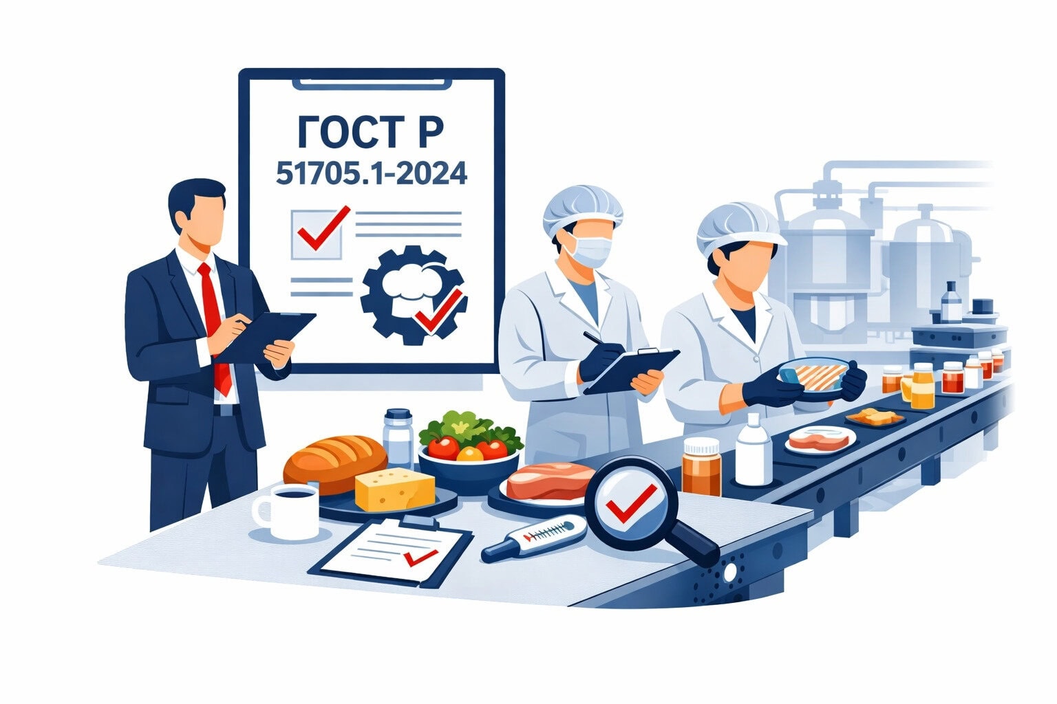 Оформление ГОСТ Р 51705.1 2024 ХАССП в Алуште